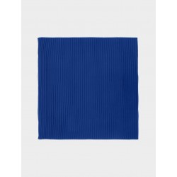 stola plissettata blu