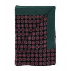 Sciarpa in modal verde vista anteriore