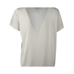 T-shirt mezza manica burro vista posteriore