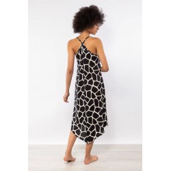 FOTO VISTA POSTERIORE: bretelline sottile e taglio rilassato per look  confortevole e femminile-BOUTIQUEPIROZZI