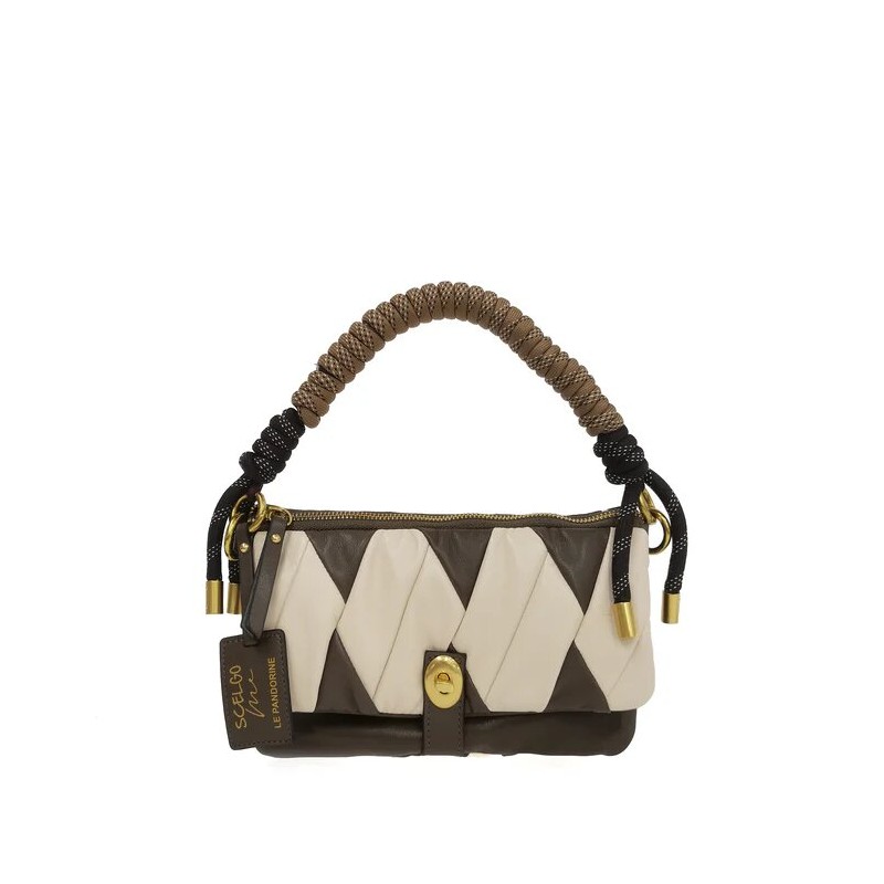 POCHETTE DOPPIA IN ECRU' - LE PANDORINE - vista anteriore