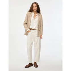 PANTALONI SEMIADERENTE IN COTONE BIANCO - IBLUES - IBLNATALE