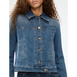 GIUBBINO IN DENIM BLUE JEANS - IBLUES - IBLGELATINA - vista in primo piano