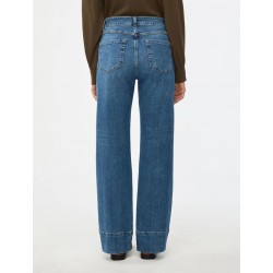 JEANS DONNA DRITTI BLU DENIM STRETCH - IBLUES - IBLPENELOPE - vista posteriore indossato