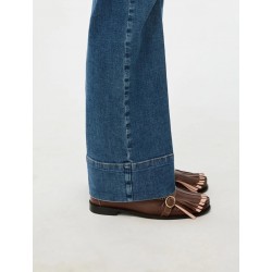 JEANS DONNA DRITTI BLU DENIM STRETCH - IBLUES - IBLPENELOPE - primo piano