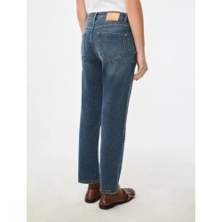 JEANS DONNA DRITTI BLU DENIM STRETCH - IBLUES - IBLDIANAPOWER - vista posteriore indossato