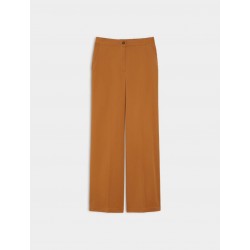 PANTALONI DONNA WIDE LEG COTONE TABACCO - IBLUES - IBLURLO
