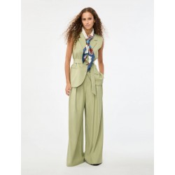 BLAZER SENZA MANICHE CON CINTURA VERDE - I BLUES - IBLSALUBRE