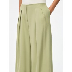 PANTALONI A PALAZZO VERDE - IBLUES - IBLMELODIA - vista in primo piano dei dettagli