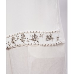 TOP-BIANCO-CON-RICAMO-GIOIELLO-TWINSET.JPG - vista in primo piano dei dettagli