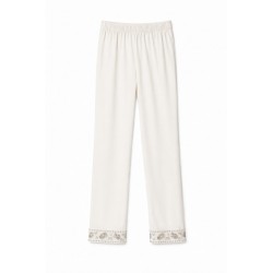 PANTALONE CON RICAMO GIOIELLO BIANCO - TWINSET.jpg -