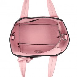 BORSA PICCOLA CON TRACOLLA ROSA - LE PANDORINE - vista all'interno