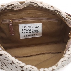 BORSA TRACOLLA IN PIZZO CON MOTIVO FLOREALE PANNA - LE PANDORINE.jpg - vista all'interno