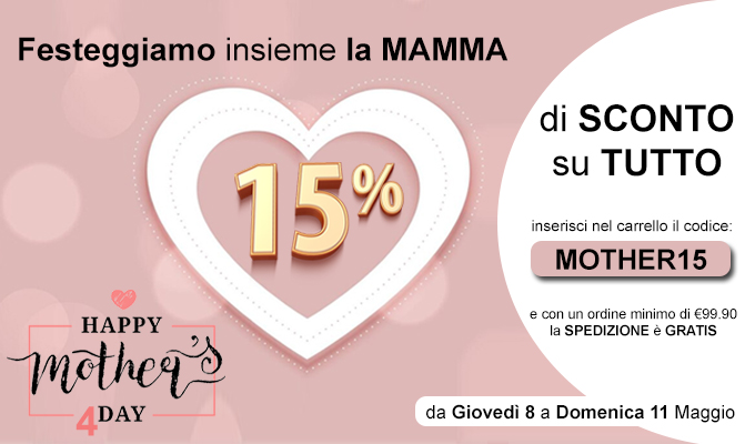 Festeggia con Boutique Pirozzi la MAMMA -10% su tutto